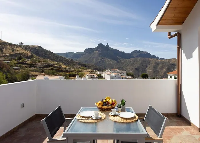 Casa Maria With Roque Nublo View Daire Tejeda (Gran Canaria)